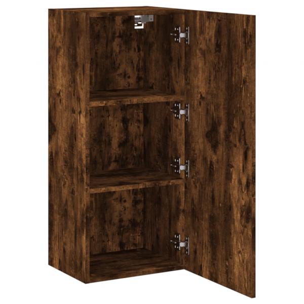 TV-Wandschrank Räuchereiche 40,5x30x90 cm Holzwerkstoff