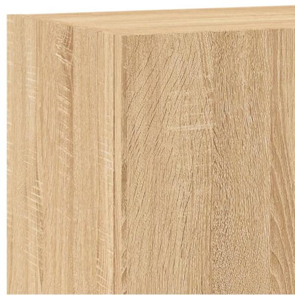 TV-Wandschränke 2 Stk. Sonoma-Eiche 40,5x30x60 cm Holzwerkstoff