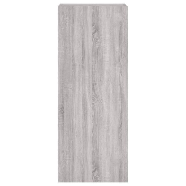 TV-Wandschrank Grau Sonoma 40,5x30x102 cm Holzwerkstoff
