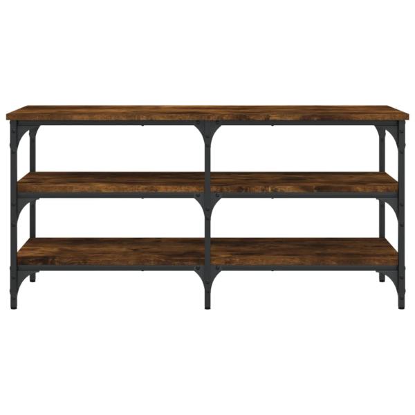 Schuhbank Räuchereiche 100x38,5x49 cm Holzwerkstoff