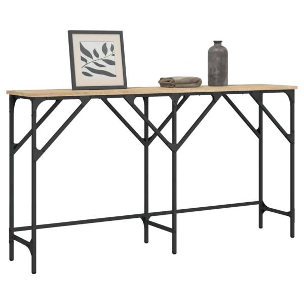 ARDEBO.de - Konsolentisch Sonoma-Eiche 140x29x75 cm Holzwerkstoff