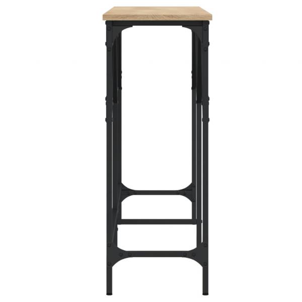 Konsolentisch Sonoma-Eiche 140x29x75 cm Holzwerkstoff