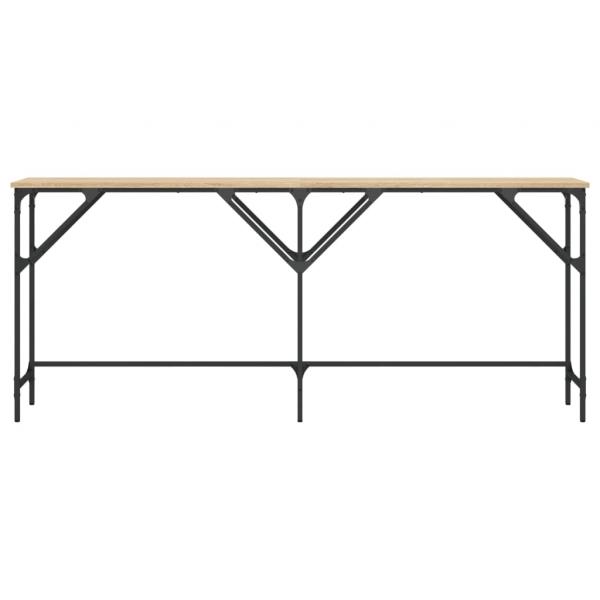 Konsolentisch Sonoma-Eiche 180x29x75 cm Holzwerkstoff