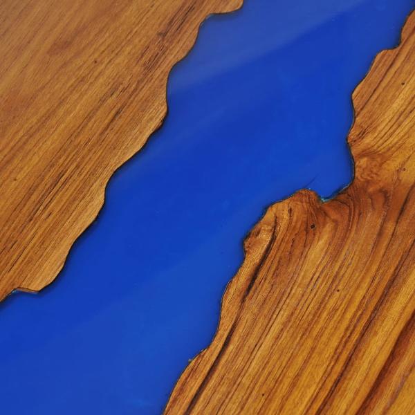 Couchtisch Teak Harz 100 x 50 x 40 cm
