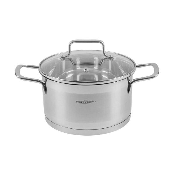 ProfiCook Kochtopfset PC-KTS 1224, 7-tlg, induktionsgeeignet, edelstahl