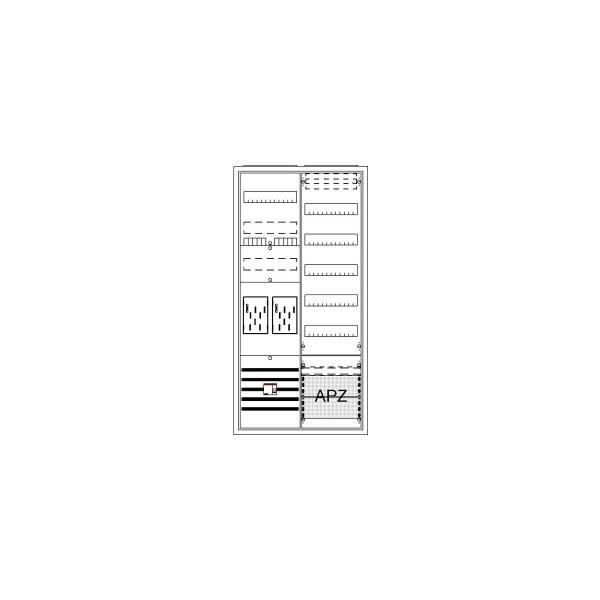 ARDEBO.de STRIEBEL & JOHN BA27CML Komplettschrank A27 2Z1V5A2OVR (2CPX054238R9999)
