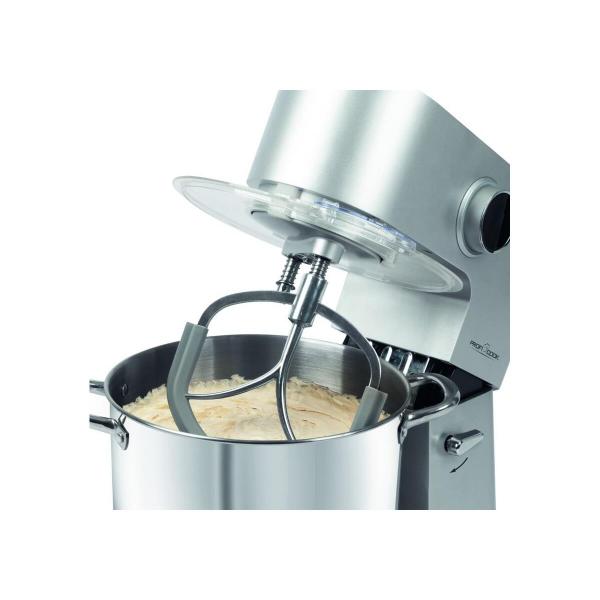 ProfiCook PC-KM 1254 Knetmaschine, 2500 W, 13 Geschwindigkeitsstufen, 12 L Schüssel, Aluminium (501254)