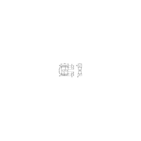 Weidmüller HDC HSB 6 MS HDC-Einsatz, Stift, 400 V, 35 A, Polzahl 6, Schraubanschluss, Baugröße 6 (1498700000)