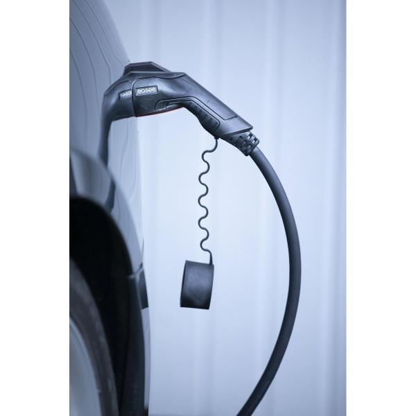 Easee Ladekabel Typ 2 für Wallbox, 7,5m, 32A, schwarz (90201)