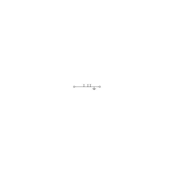 Weidmüller A2C 16 PE Schutzleiter-Reihenklemme, Push In, 16 mm², 1000 V, grün/gelb (2494010000)