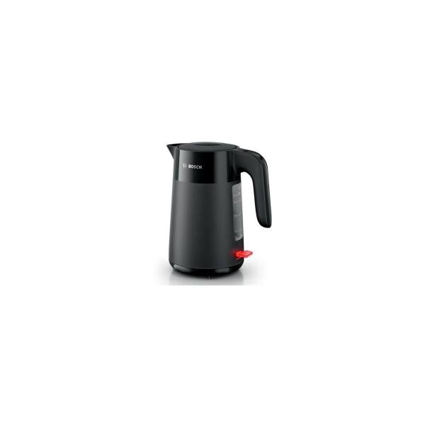 ARDEBO.de Bosch TWK2M163 Wasserkocher, MyMoment, 2400 W, 1,7 L, Automatische Endabschaltung, Trockenhitzeschutz, schwarz