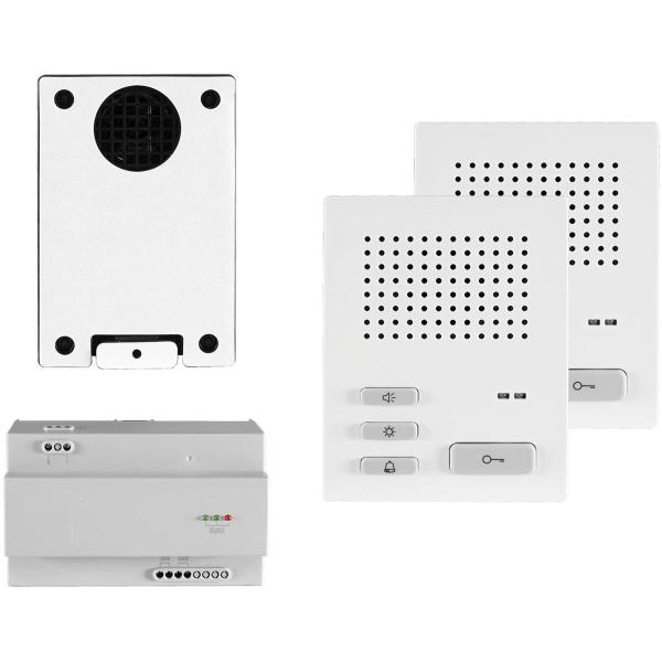 ARDEBO.de HHG Villa EL Audio Set 2 2-Familien-Set Villa Audio Einbau Freisprechanlage