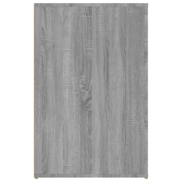 Schreibtisch Grau Sonoma 100x49x75 cm Holzwerkstoff