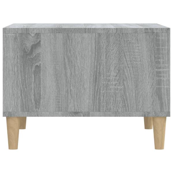 ARDEBO.de - Couchtisch Grau Sonoma 60x50x36,5 cm Holzwerkstoff