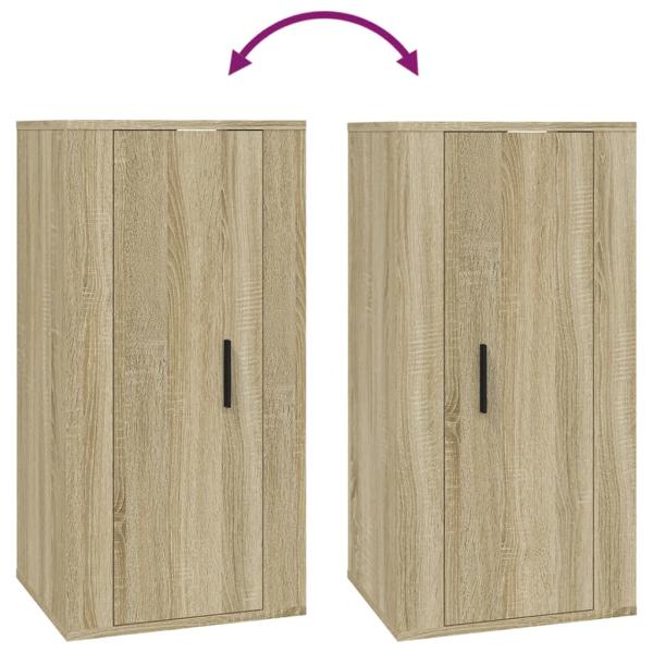 TV-Wandschrank Sonoma-Eiche 40x34,5x80 cm