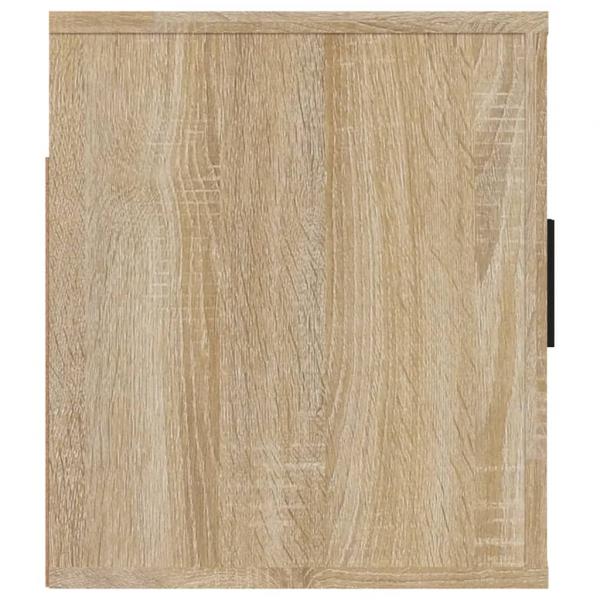 TV-Wandschrank Sonoma-Eiche 80x34,5x40 cm