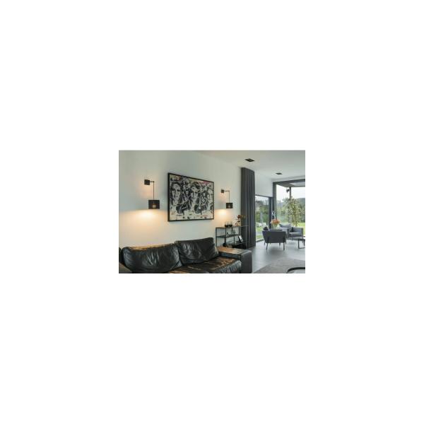 SLV FITU CRANE BASE Wandhalterung, schwarz (1004682)