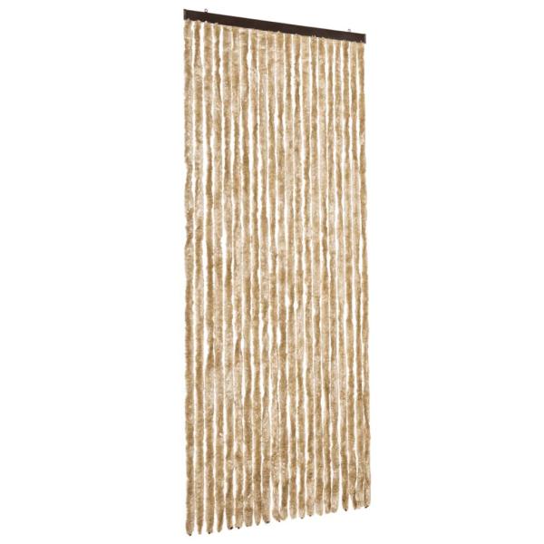 Insektenschutz-Vorhang Beige 90x220 cm Chenille