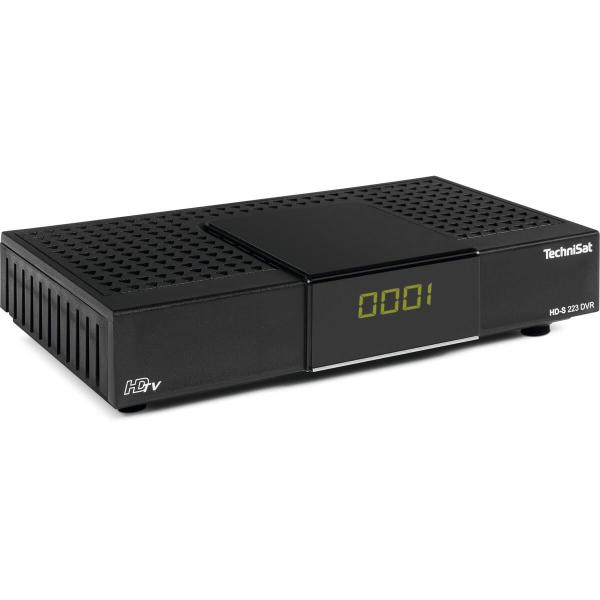 TechniSat HD-S 223 DVR, SAT-HD-Receiver schwarz (0000/4813)