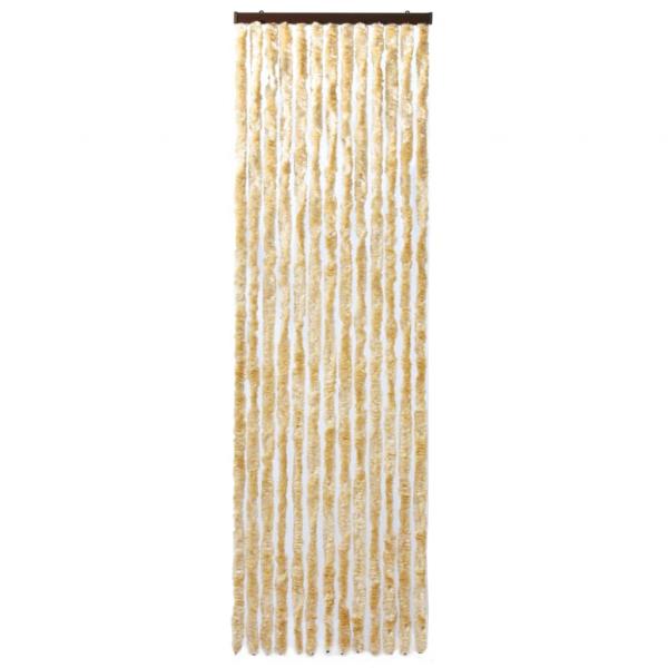 Insektenschutz-Vorhang Beige 56x185 cm Chenille