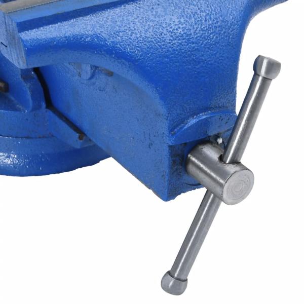 Schraubstock Blau 150 mm Gusseisen
