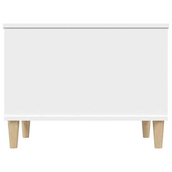 Couchtisch Weiß 60x44,5x45 cm Holzwerkstoff