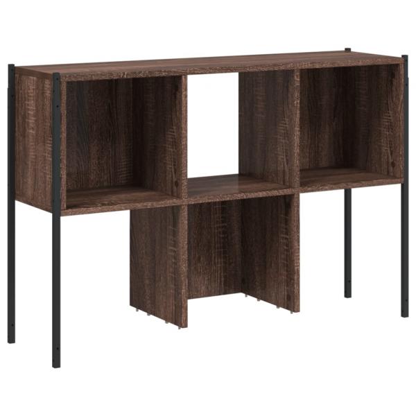 Bücherregal Braun Eichen-Optik 102x28x172 cm Holzwerkstoff