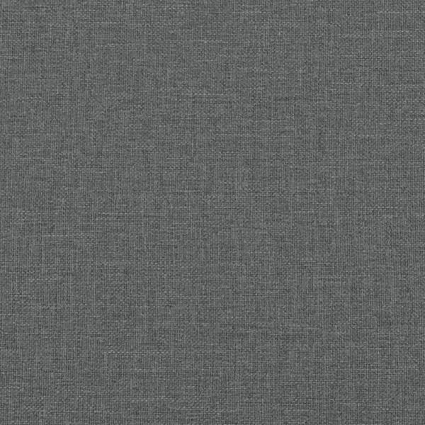 2-Sitzer-Sofa Dunkelgrau 120 cm Stoff
