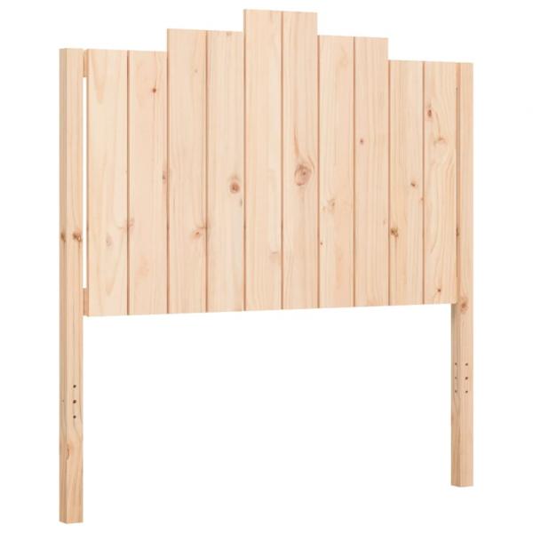Massivholzbett mit Kopfteil 100x200 cm
