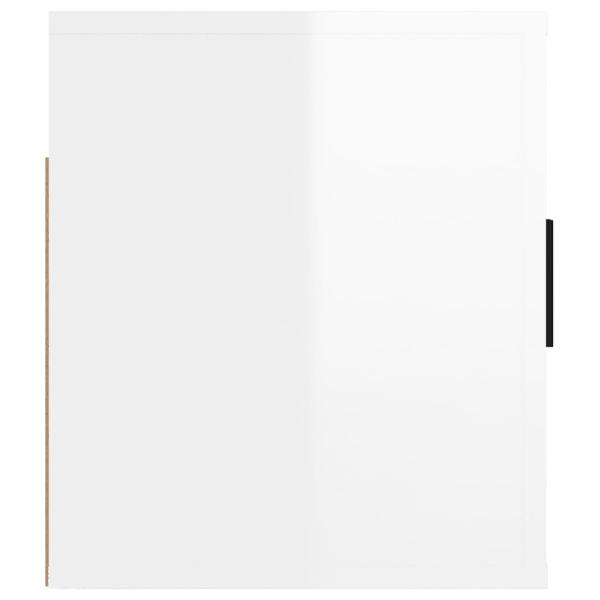 TV-Wandschrank Hochglanz-Weiß 80x34,5x40 cm