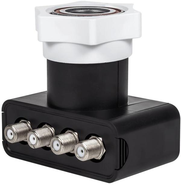 Megasat Flachantenne D4 Profi-Line, SAT, inkl. Quad LNB, weiß (200212)