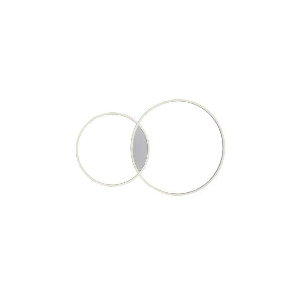Paul Neuhaus Q-KATE, LED-Deckenleuchte, CCT, modern, dimmbar, Smart Home, 46W, 5520lm, aluminium (6590-95)