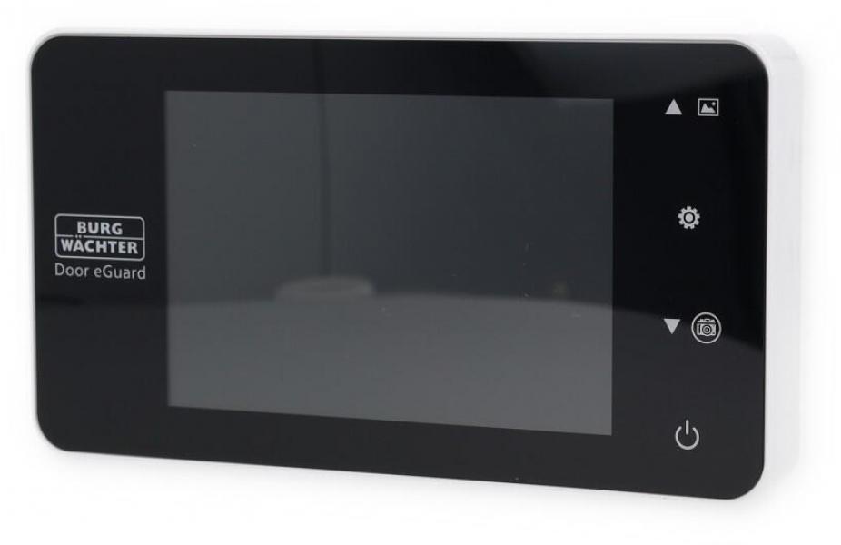 ARDEBO.de Burg Wächter eGuard DG8100 W elektronischer Türspion (37370)