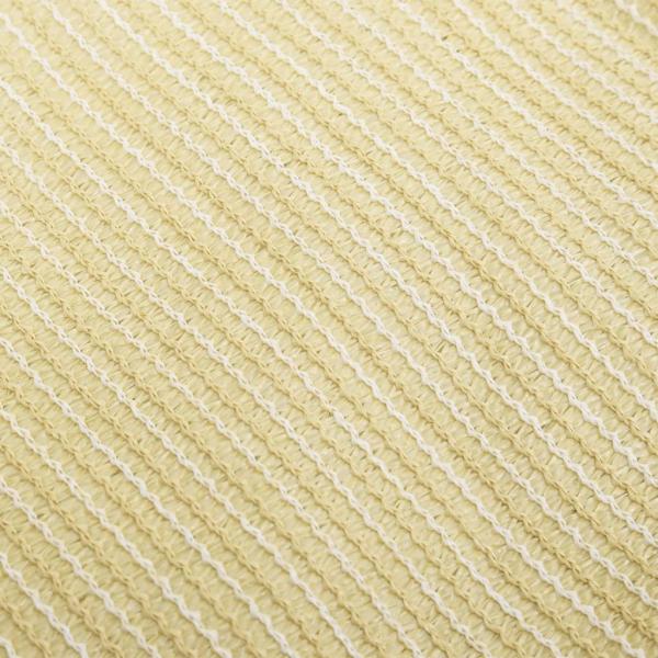 Sonnensegel 160 g/m² Beige 2x3,5 m HDPE