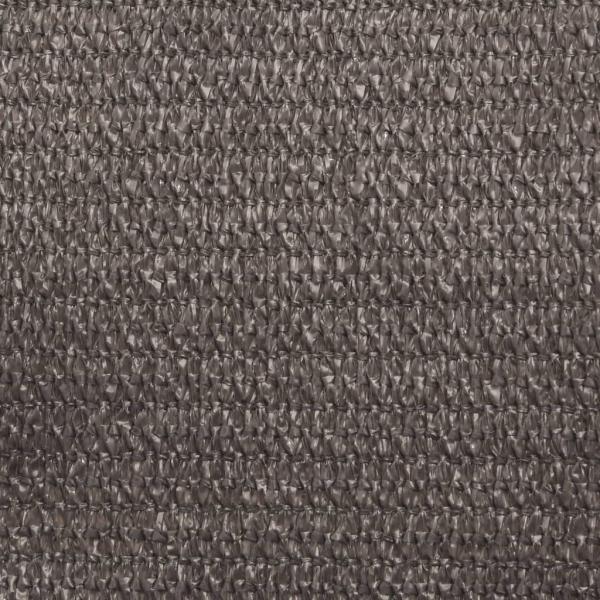 Sonnensegel 160 g/m² Anthrazit 5x8 m HDPE