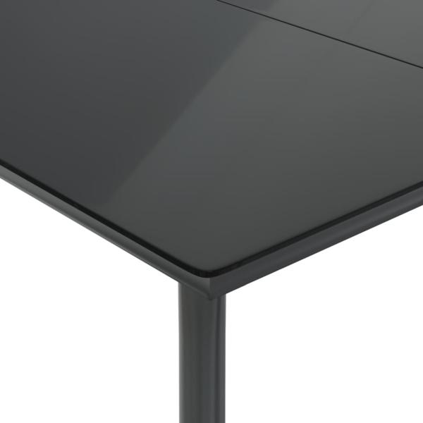 5-tlg. Garten-Essgruppe mit Kissen Beigemischung Poly Rattan