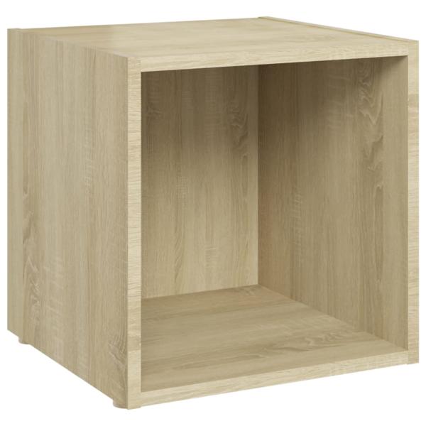 8-tlg. TV-Schrank-Set Sonoma-Eiche Holzwerkstoff