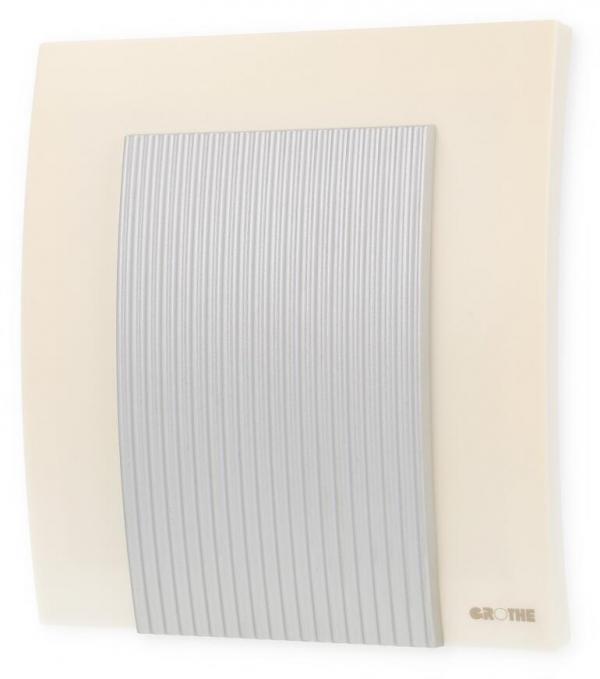 ARDEBO.de Grothe GONG 565 Bw/sim Gong mechanisch weiß/silber 2Klang 83dB(A)8-12VAC (0191105)