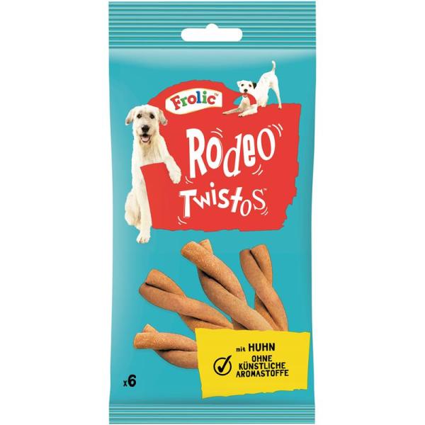 ARDEBO.de Frolic Snack Rodeo mit Geflügel 6 Stück