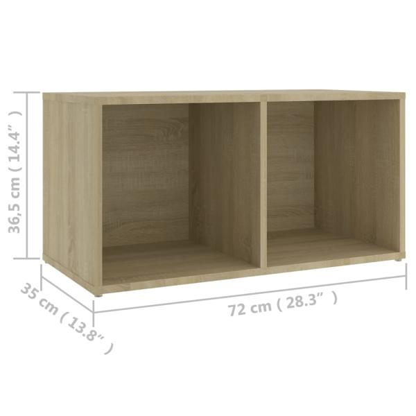 3-tlg. TV-Schrank-Set Sonoma-Eiche Holzwerkstoff