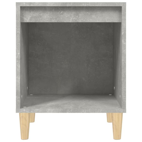 Nachttisch Betongrau 40x35x50 cm