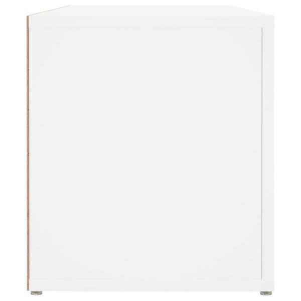 TV-Schrank Weiß 100x31,5x35 cm Holzwerkstoff