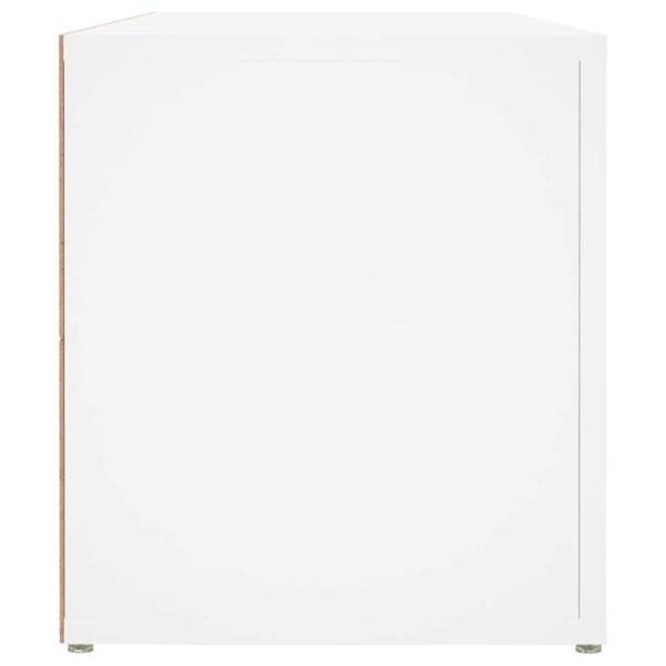 TV-Schrank Weiß 100x31,5x35 cm Holzwerkstoff