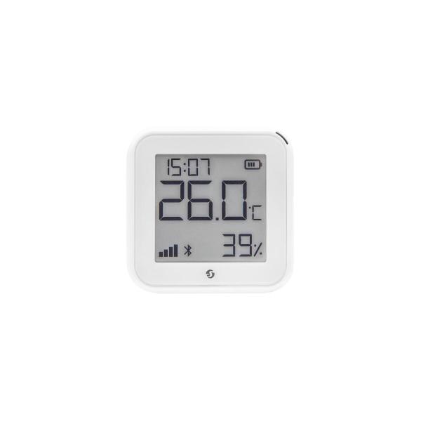 ARDEBO.de Shelly H&T Gen3 Temperatur- und Feuchtigkeitssensor, WLAN, Bluetooth, USB C, batteriebetrieben, weiß matt (Shelly_H&T_G3_w)
