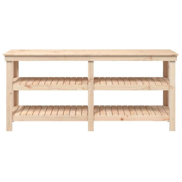 Werkbank 181x50x80 cm Massivholz Kiefer