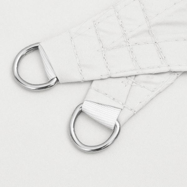 Sonnensegel Oxford-Gewebe Quadratisch 2x2 m Weiß