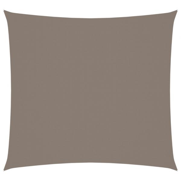 Sonnensegel Oxford-Gewebe Quadratisch 3,6x3,6 m Taupe
