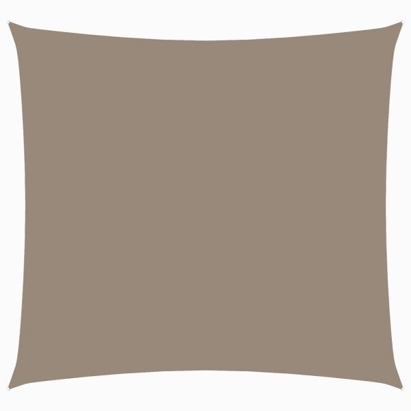 Sonnensegel Oxford-Gewebe Quadratisch 4,5x4,5 m Taupe