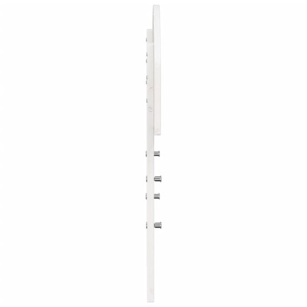Kopfteil Weiß 90 cm Massivholz Kiefer