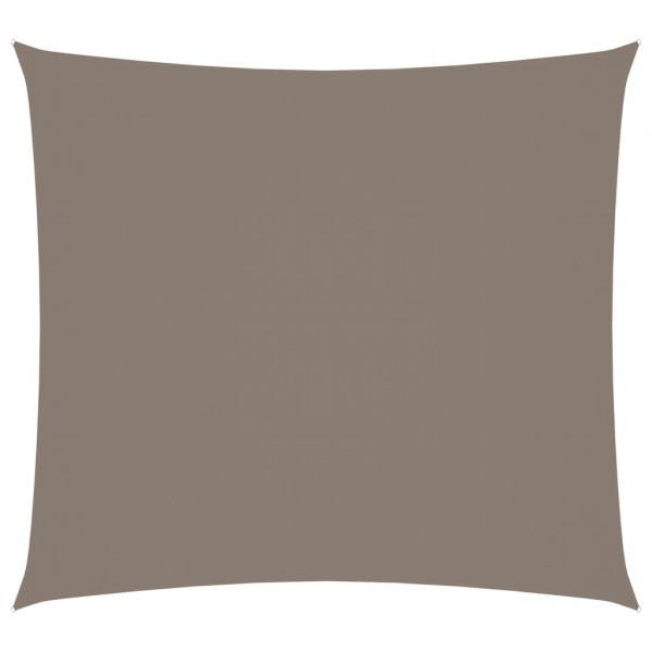 Sonnensegel Oxford-Gewebe Rechteckig 2,5x3 m Taupe